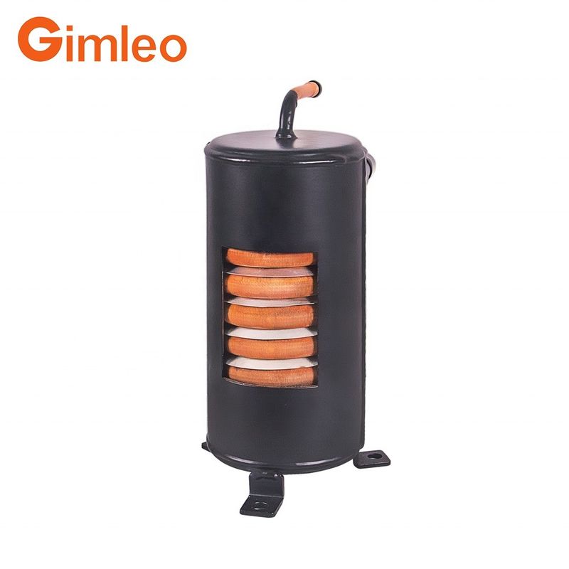 Gimleo Tube In Shell Heat Exchanger R32 Конденсатор HVAC RAH04-CMF 9.52 мм Выход холодильного устройства