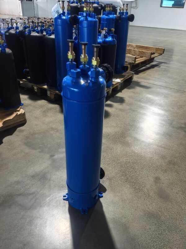 Титановая трубка TA1 Теплообменник для бассейна MHTA-3 Горизонтальная или вертикальная установка Рабочий диапазон температур от 0 до 45 градусов Цельсия и долговечность