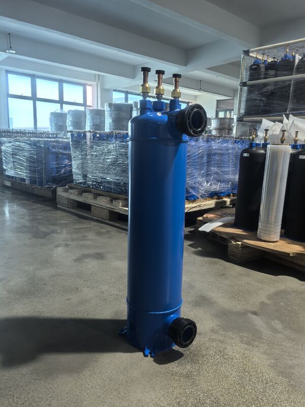 Диапазон рабочей температуры от 0 до 45 градусов по Цельсию Базовый теплообменник MHTA-7 Горизонтальная или вертикальная установка с трубой в структуре PVC-корушки