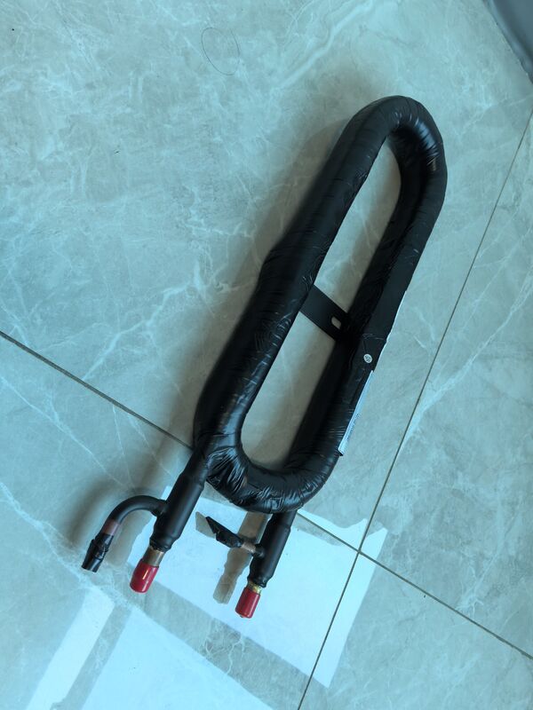 Нержавеющая сталь HVAC коаксиальный теплообменник предлагает 3 4 дюйма водоснабжение совместимо с различными установками HVAC