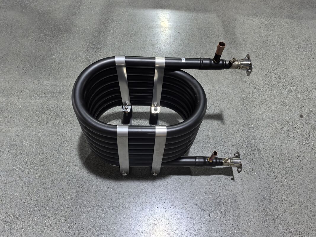 Максимальное рабочее давление 5,2 МПа коаксиальный теплообменник совместим с хладагентами R22 R134a R407c и R410a раствор теплопередачи