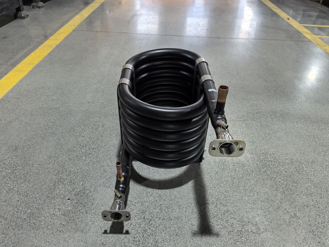 Нагревательная способность от 6 до 300 кВт Коаксиальный теплообменник, работающий при диапазоне температур от минус 50 до 150 градусов по Цельсию Система теплопередачи