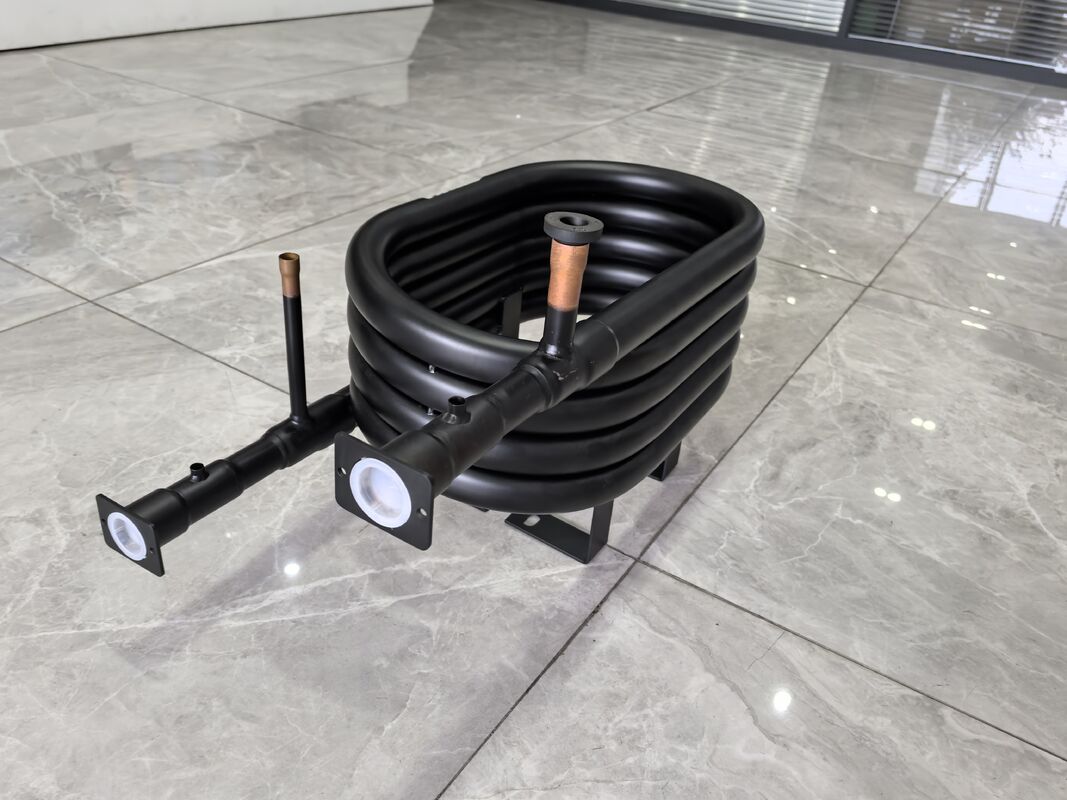 Давление воды 1,0 МПа Коаксиальный теплообменник Подходит для хладагентов R22 R134a R407c R410a R32 R290 Мощность от 5 до 300 кг