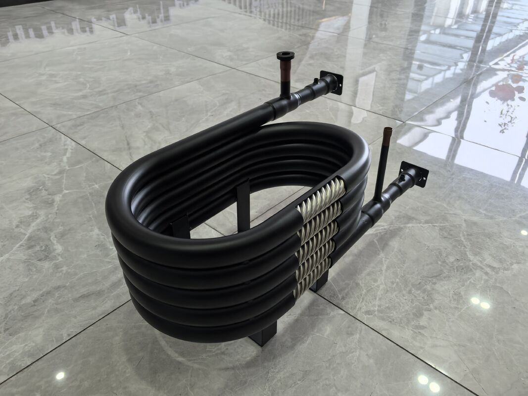 SPHC Steel Tube HVAC коаксиальный теплообменник со спиральной конструкцией, предназначенный для применения для передачи тепла