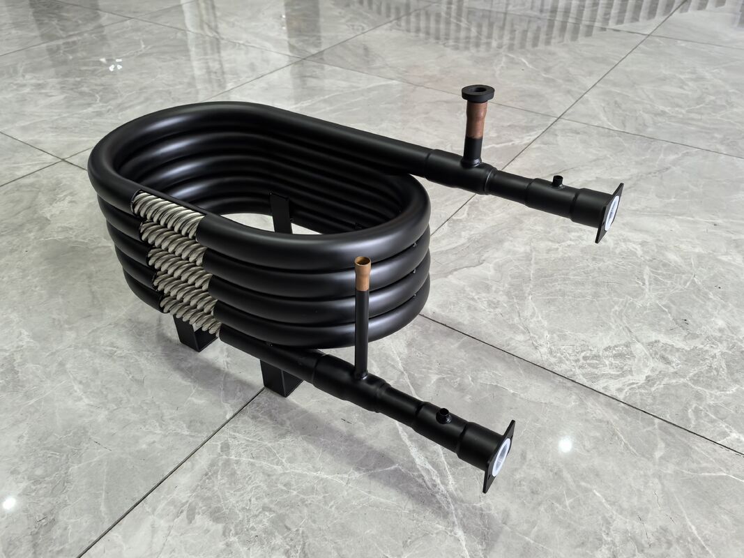 Высота мм 120 до 1000 Коаксиальный теплообменник трубка в трубке теплообменник Максимальное рабочее давление 5,0 МПа Идеально подходит для охлаждения процесса