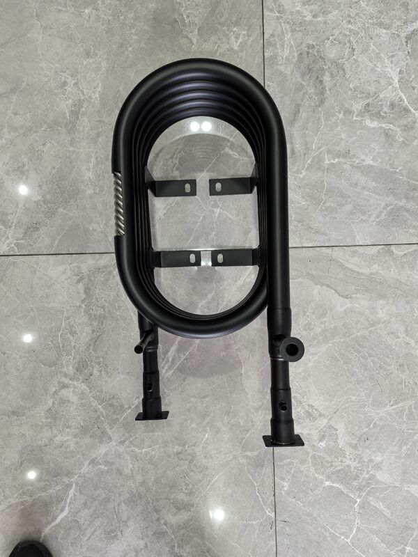 Коаксиальный теплообменник с боковым давлением воды 1,0 МПа, предназначенный для бокового давления хладагента 4,2 МПа и рабочего температурного диапазона от 0 до 150 °C