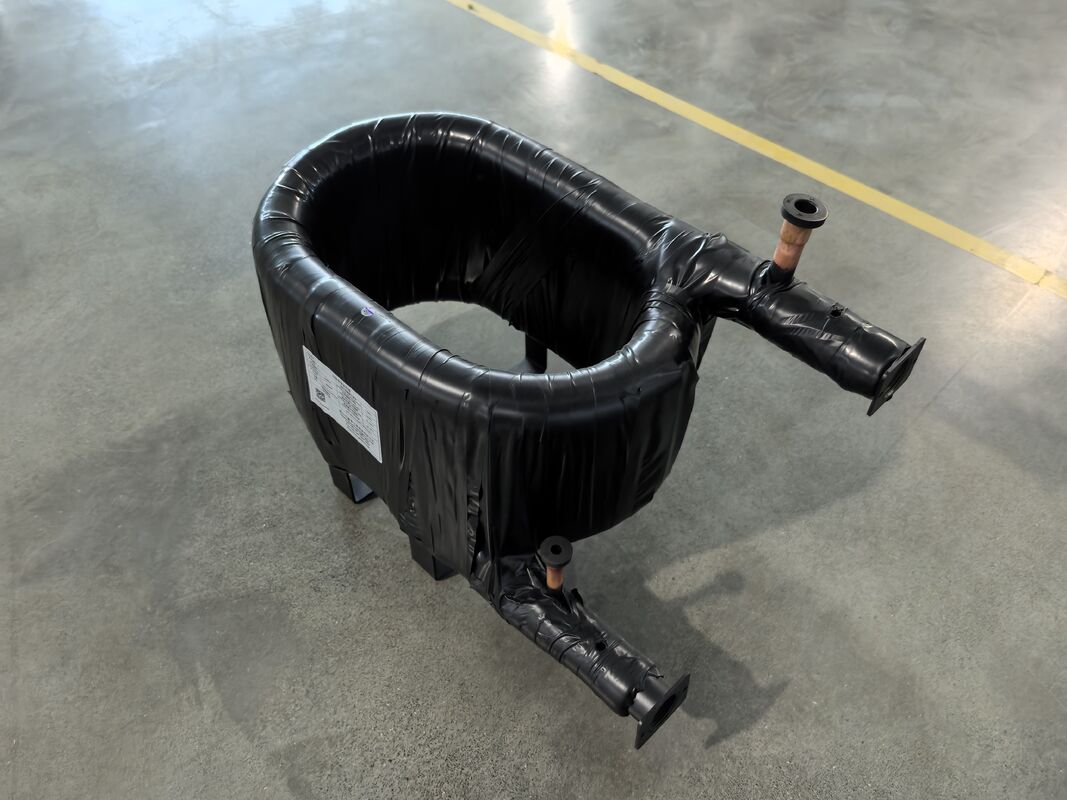 Супер SPHC стальной тепловой насос конденсатор подходит для температуры работы от 0 до 150 °C, обеспечивая долговечность и производительность