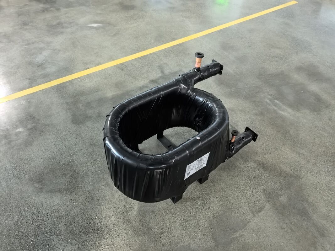 Медный трубчатый морской теплообменник высотой от 120 до 1000 миллиметров, подходящий для бортовых систем охлаждения и теплового управления