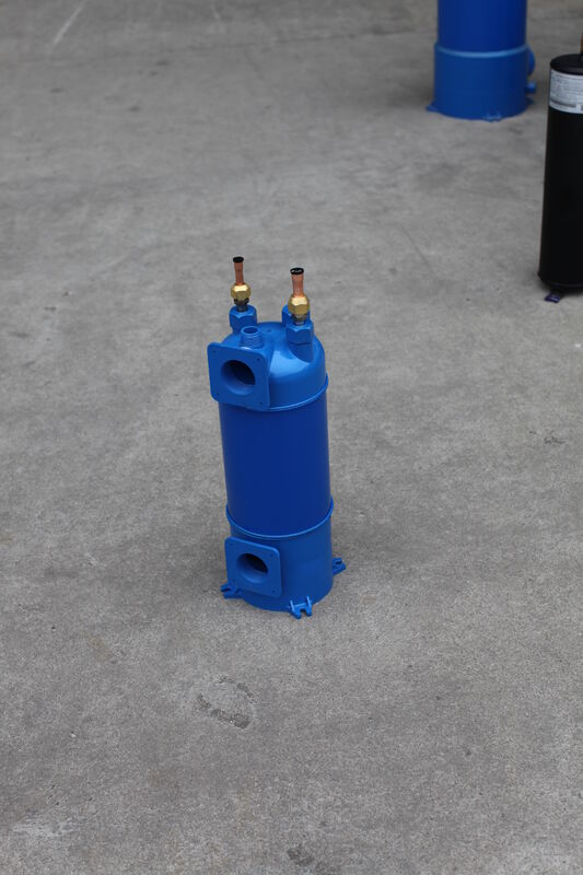 Диапазон рабочих температур от 0 до 40 градусов Цельсия. Титановый теплообменник с максимальным рабочим давлением 52 бар для терморегулирования