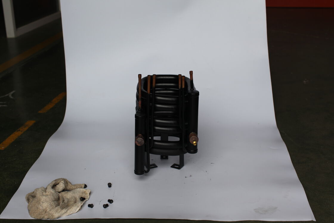 Трубчатый коаксиальный теплообменник жидкость-жидкость или газ-жидкость, длина трубы от 1 до 10 м, высокая тепловая эффективность для промышленных применений