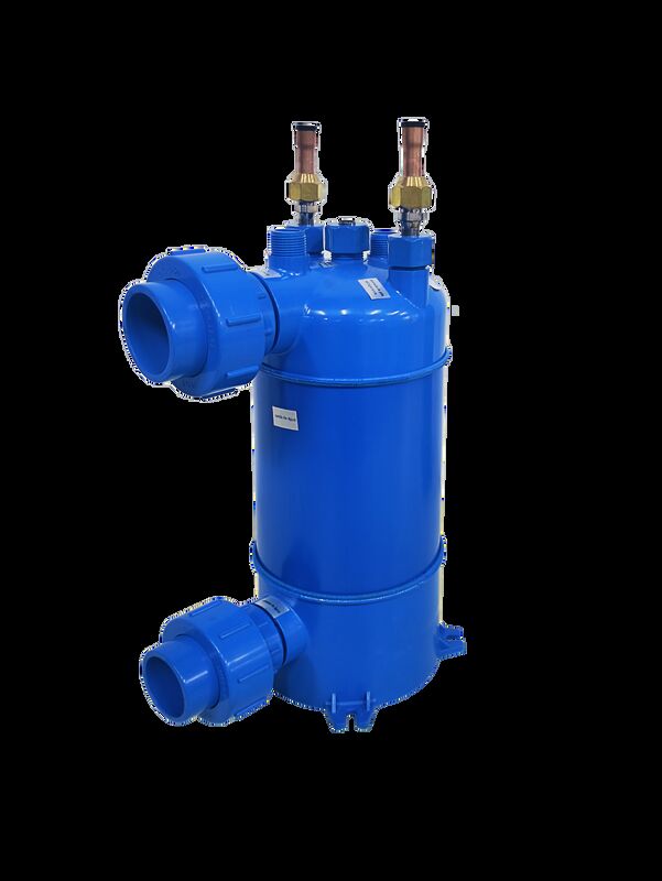 Чистый титан и углеродистая сталь Титановый теплообменник CIP совместим с опциями одной/двойной/тройной системы