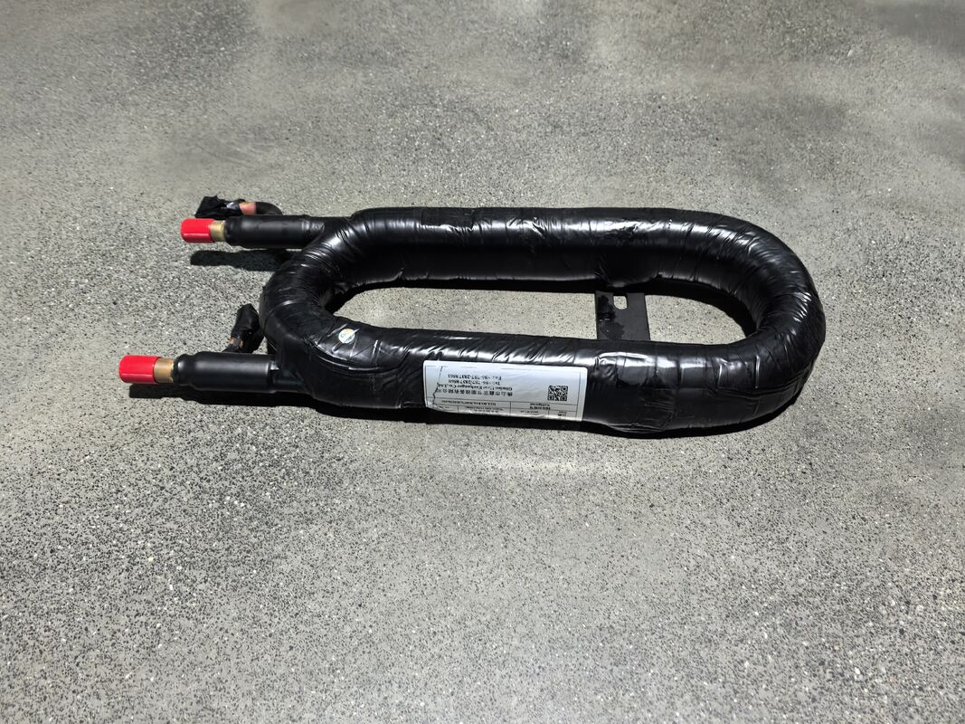 GY0200C Model Coaxial Heat Exchanger with 1 to 100kgs Liquid Flow Rate for Commercial HVAC Systems