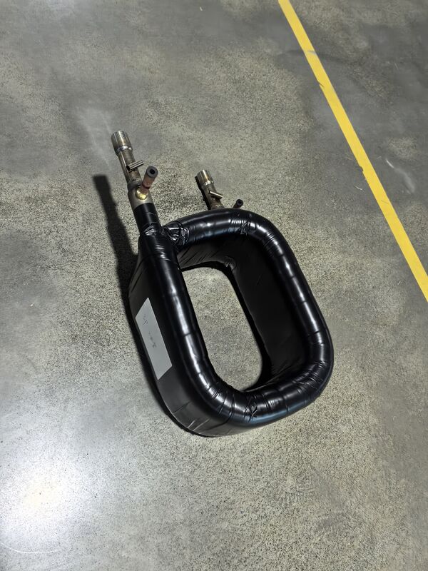 6 to 36 Kw Heating Capacity Coaxial Heat Exchanger with 1.0Mpa Water Side Pressure and Corrosion Resistant Design for Cooling Applications