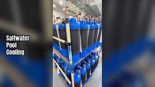 Теплообменник с морской водой для бассейнов